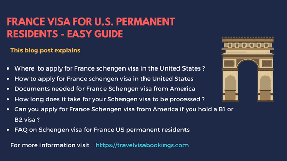 France Visa for U.S. Permanent Residents – Easy Guide