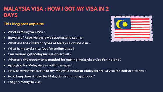 How to Get Malaysia eNTRI Visa for Free?