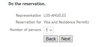  Reservation page