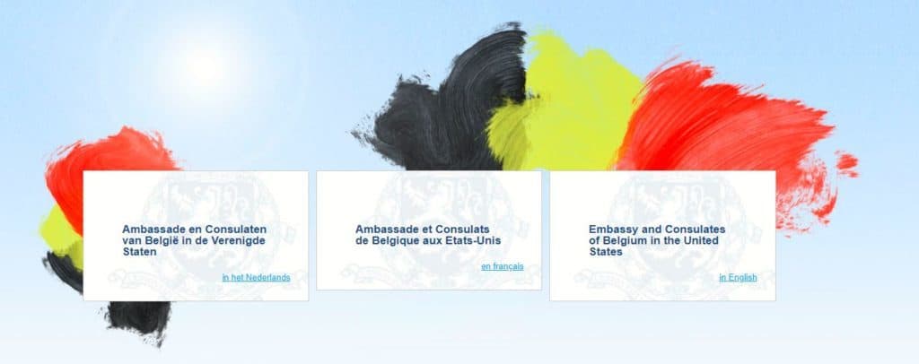 Embassy and Consulates of Belgium in the United States