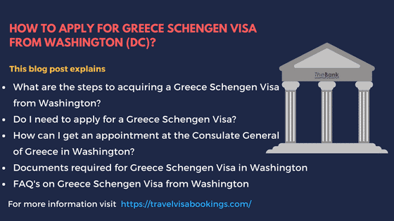 Greece Schengen visa from DC
