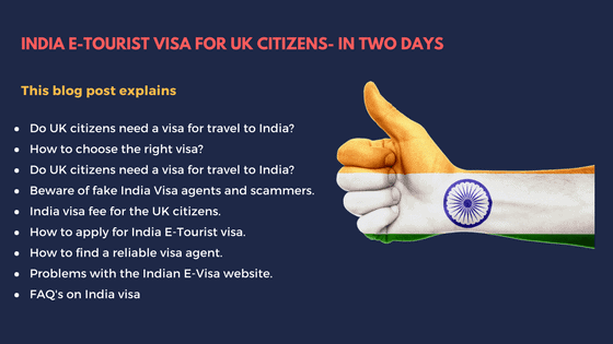 Getting India E-Tourist Visa for UK Citizens – Updated 2021 COVID rules