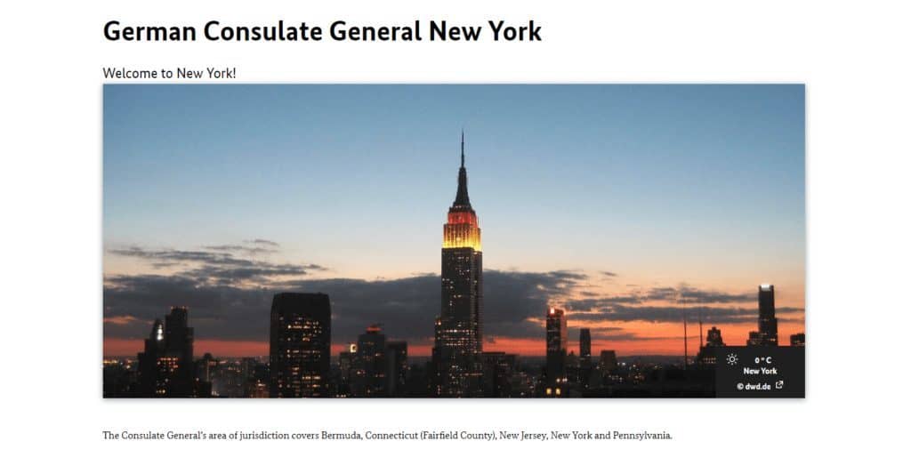 New York german consulate website