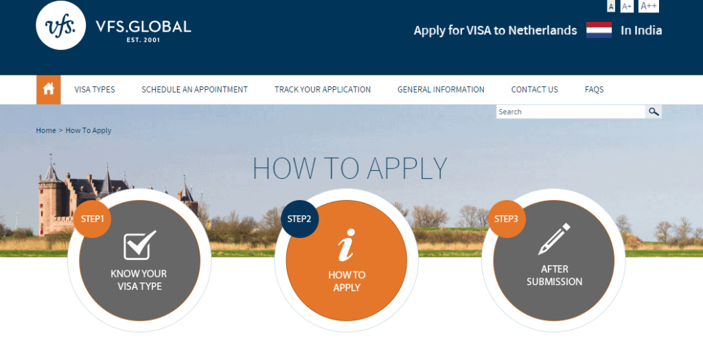 Visa appointment process