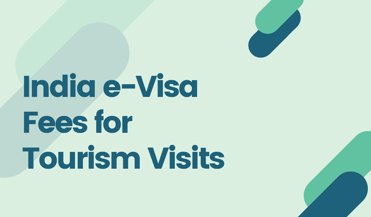 India evisa fees for tourism